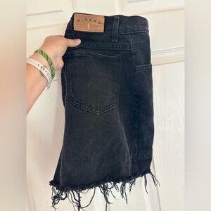 Riders by Lee Black High Waist Women Shorts